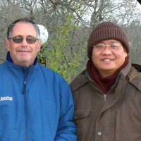 Thay Phap An with Jerome Freedman