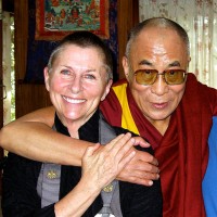 Joan Halifax and the Dalai Lama
