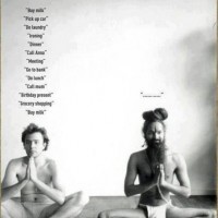 Two Yogis Meditating