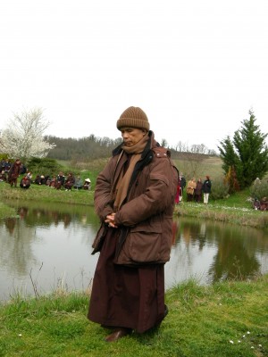 Thich Nhat Hann in Plum Villages 2006
