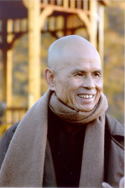 Thich Nhat Hanh in Deer Park 2004