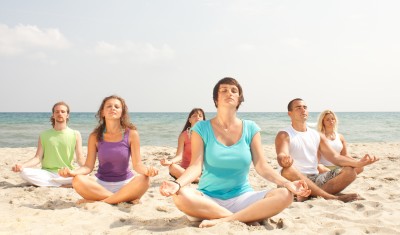 Meditation by the sea