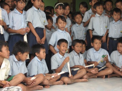 Bali School Children