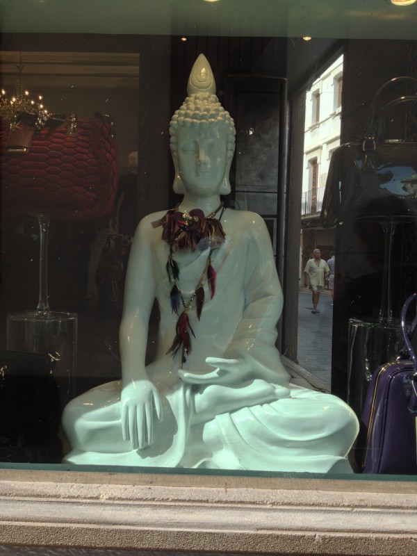 A Buddha in Sitges