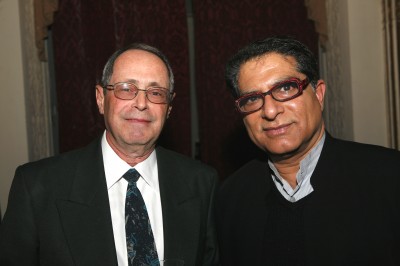 Deepak Chopra with Jerome Freedman