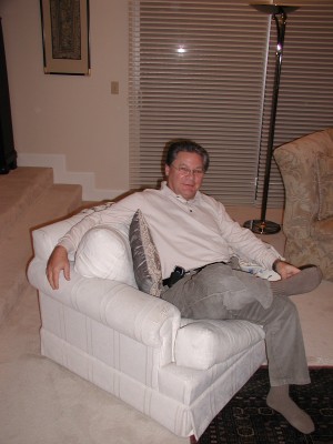 Dr. Martin Rossman in my Living Room