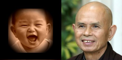 Thich Nhat Hanh and Baby Smile