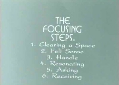 The Focusing Steps
