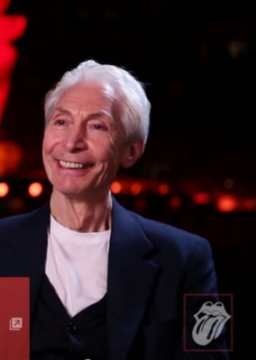 The Serene Face of Charlie Watts