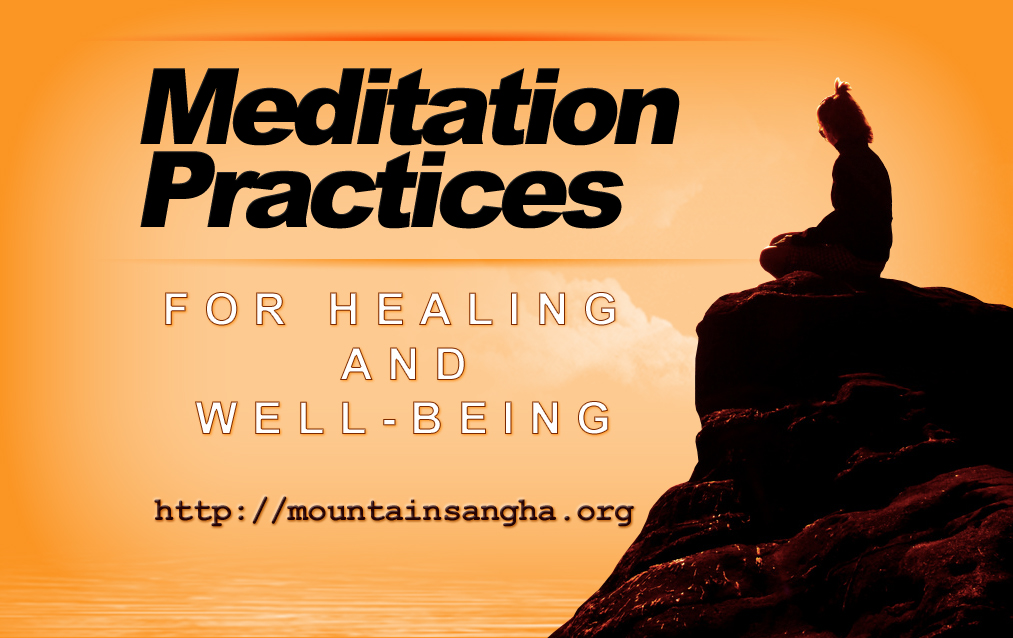 Person meditating peacefully in a serene environment, symbolizing healing through mindfulness.