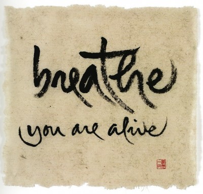 17+ Thich Nhat Hanh Calligraphy Breathe Gif